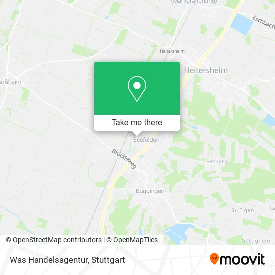 Карта Was Handelsagentur