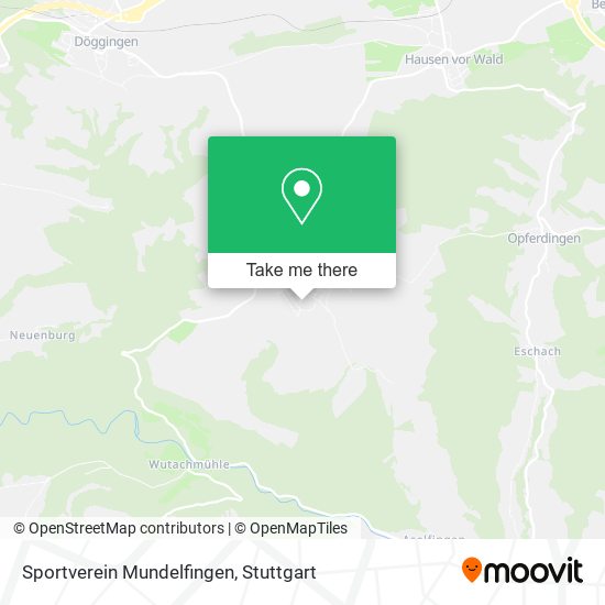 Sportverein Mundelfingen map