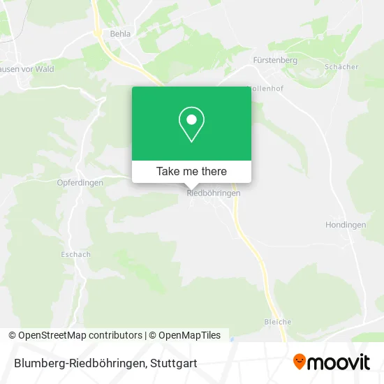 Карта Blumberg-Riedböhringen