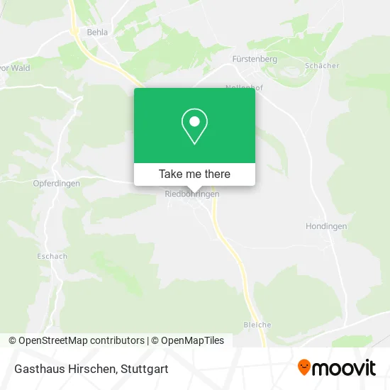 Карта Gasthaus Hirschen