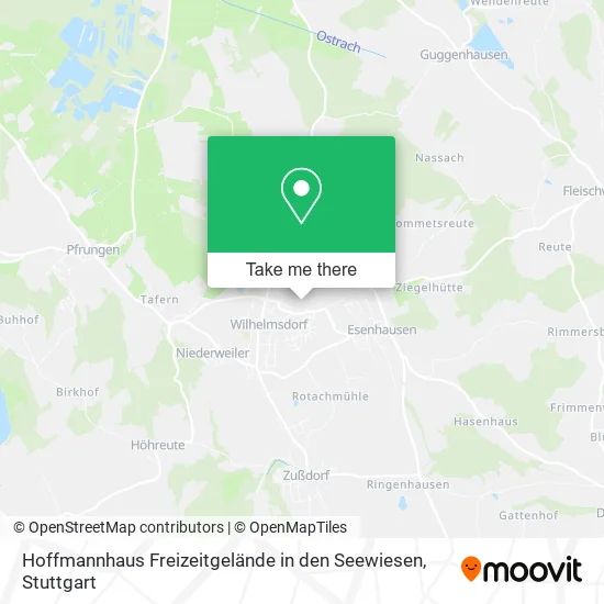 Карта Hoffmannhaus Freizeitgelände in den Seewiesen
