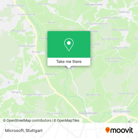 Карта Microsoft