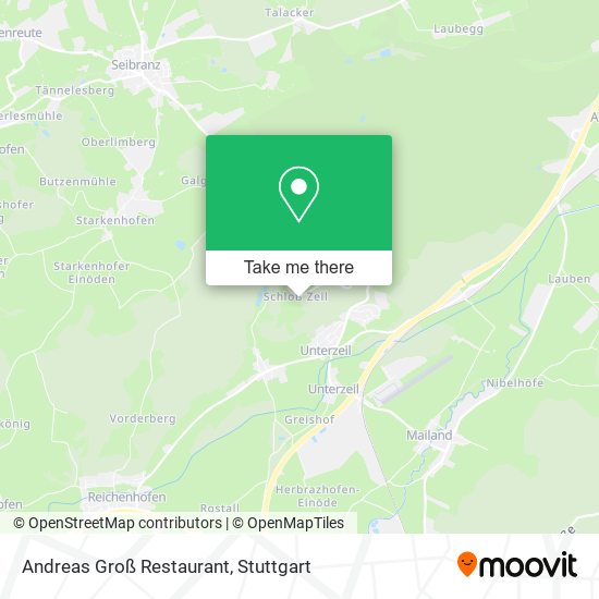 Andreas Groß Restaurant map
