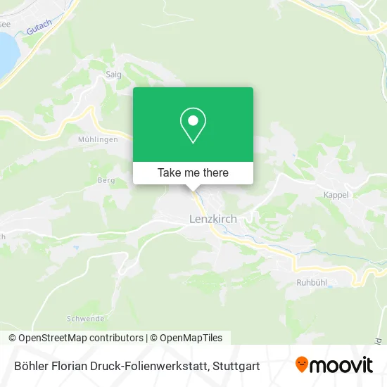 Карта Böhler Florian Druck-Folienwerkstatt