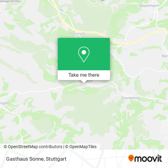 Карта Gasthaus Sonne