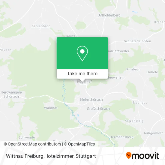 Карта Wittnau Freiburg,Hotelzimmer