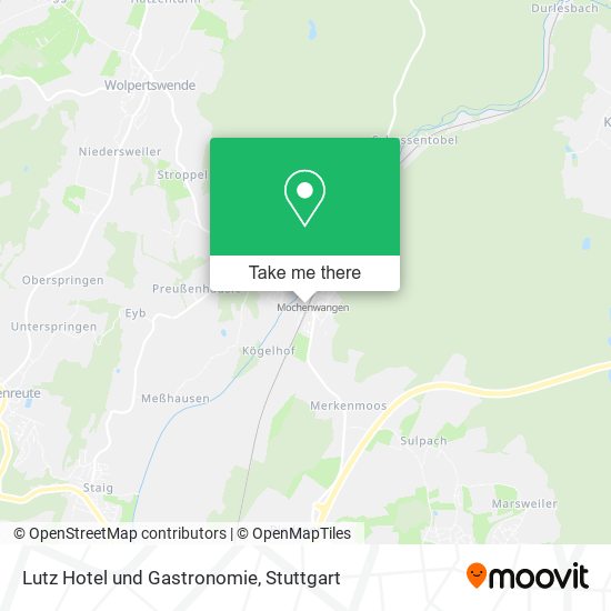 Lutz Hotel und Gastronomie map