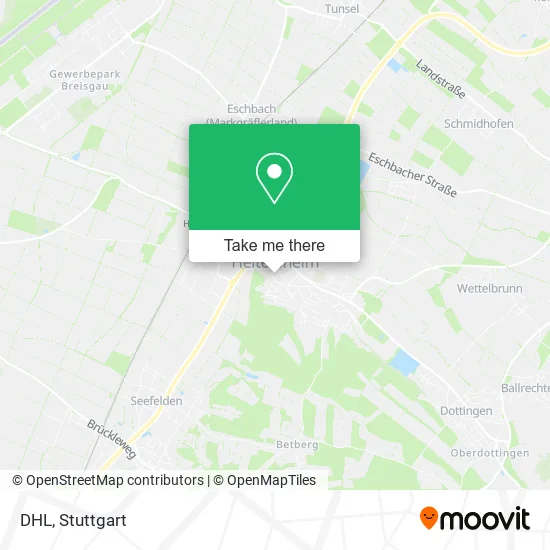 Карта DHL