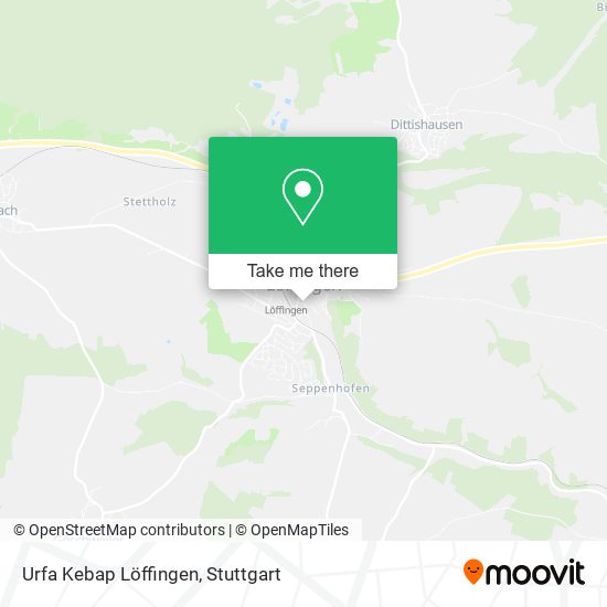 Карта Urfa Kebap Löffingen