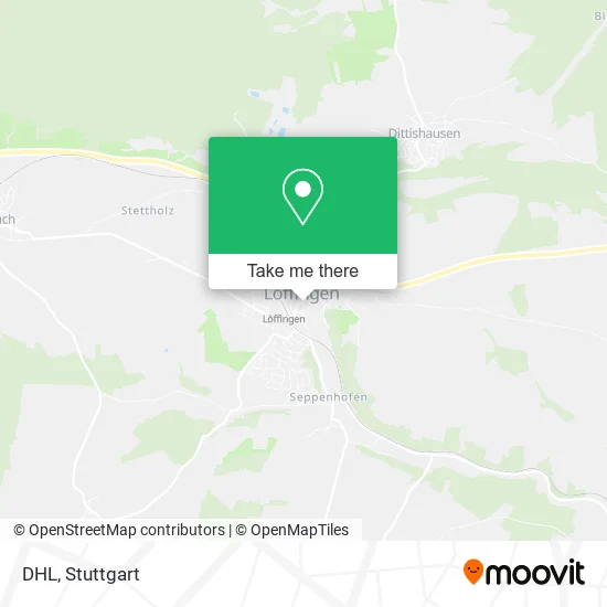 Карта DHL