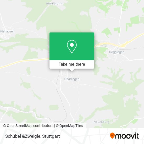 Schübel &Zweigle map