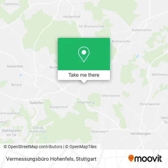 Карта Vermessungsbüro Hohenfels