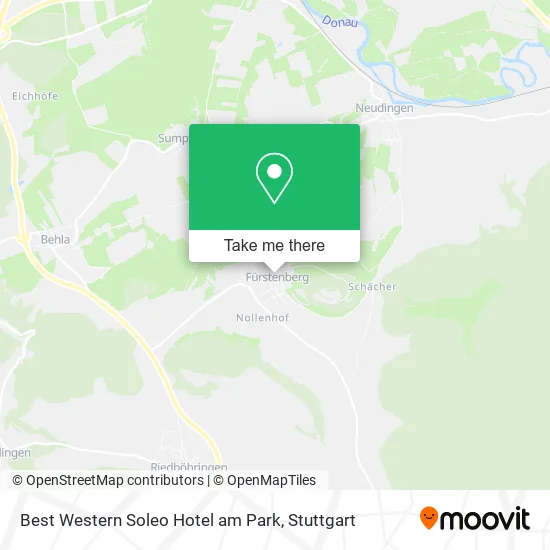 Карта Best Western Soleo Hotel am Park