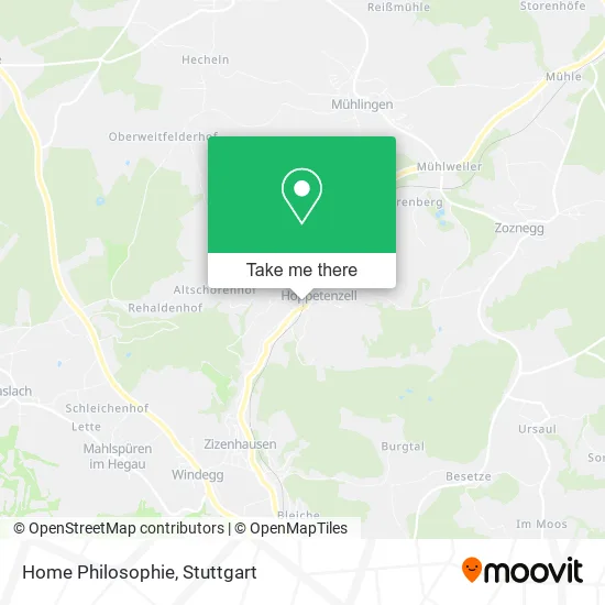 Карта Home Philosophie