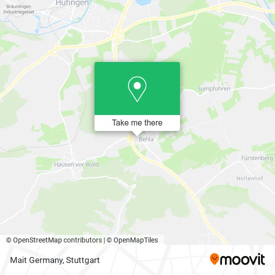 Карта Mait Germany