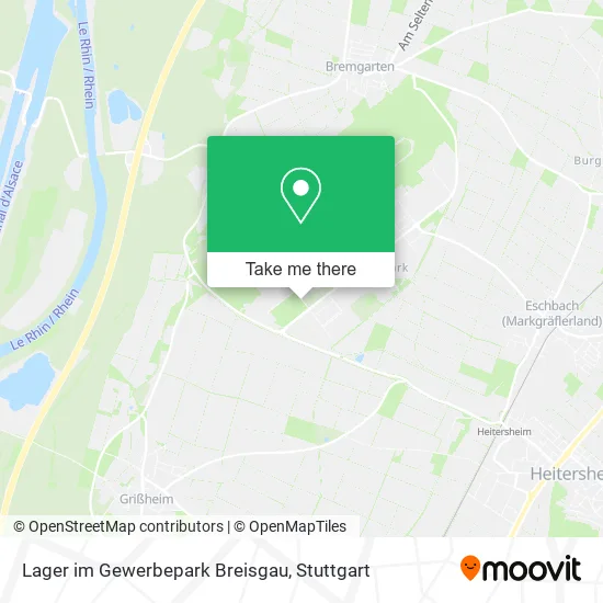 Карта Lager im Gewerbepark Breisgau