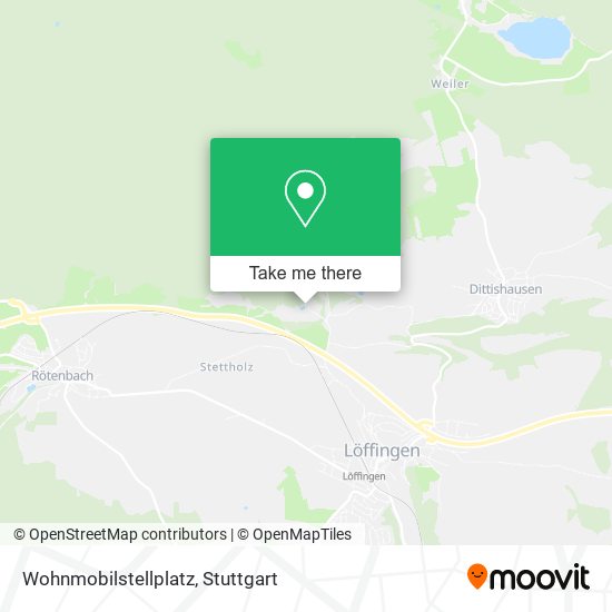 Карта Wohnmobilstellplatz