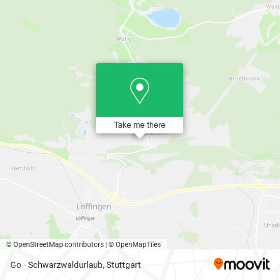 Go - Schwarzwaldurlaub map