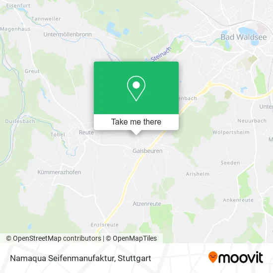 Карта Namaqua Seifenmanufaktur