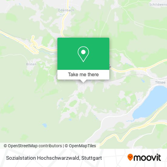 Sozialstation Hochschwarzwald map