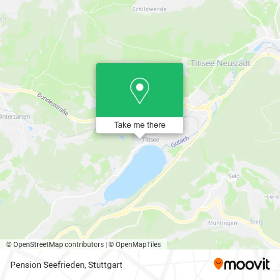 Карта Pension Seefrieden