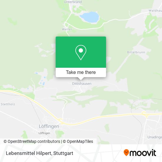 Lebensmittel Hilpert map