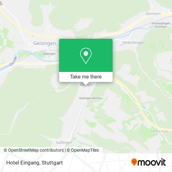 Hotel Eingang map