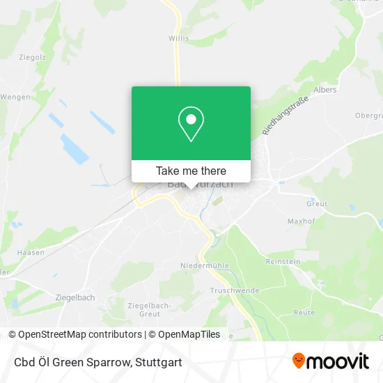 Карта Cbd Öl Green Sparrow