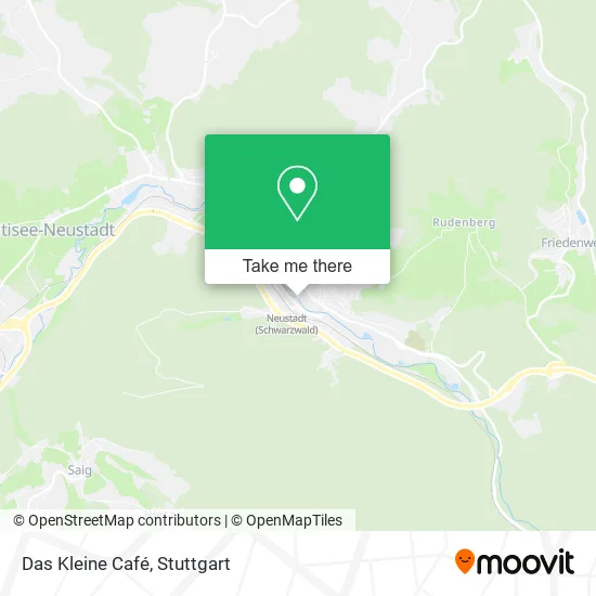 Карта Das Kleine Café