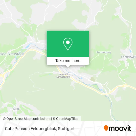 Карта Cafe Pension Feldbergblick