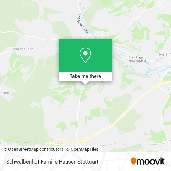 Карта Schwalbenhof Familie Hauser