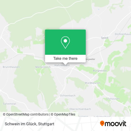 Schwein im Glück map