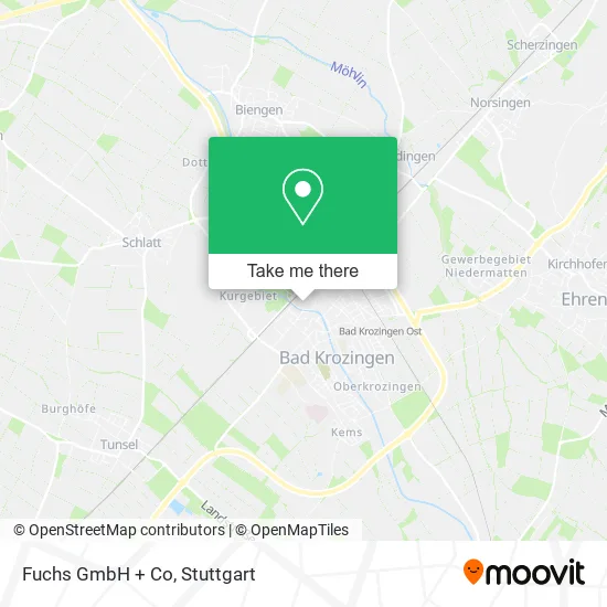 Карта Fuchs GmbH + Co