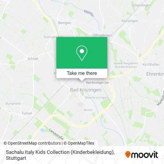 Карта Sachalu Italy Kids Collection (Kinderbekleidung)