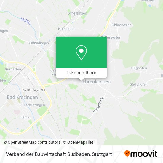Verband der Bauwirtschaft Südbaden map