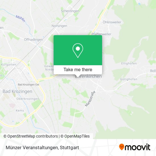 Münzer Veranstaltungen map