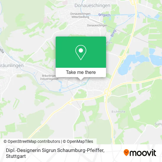 Карта Dipl.-Designerin Sigrun Schaumburg-Pfeiffer