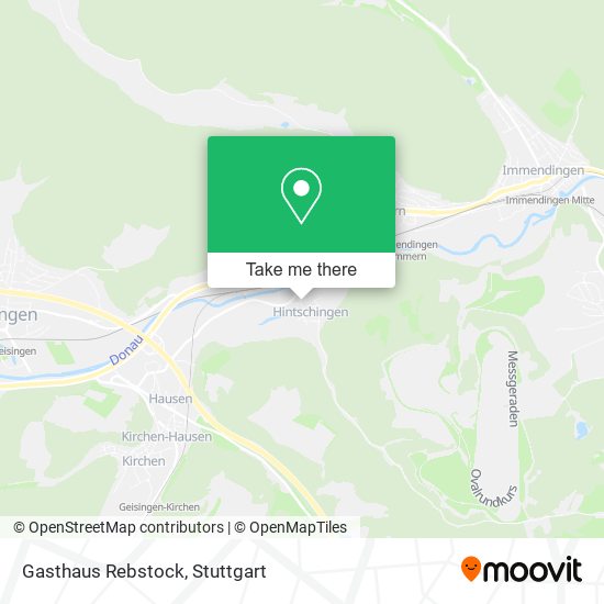 Карта Gasthaus Rebstock