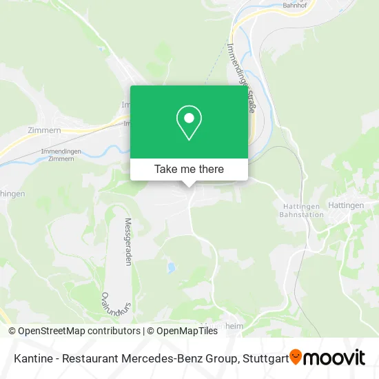 Карта Kantine - Restaurant Mercedes-Benz Group