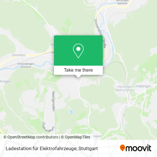 Карта Ladestation für Elektrofahrzeuge