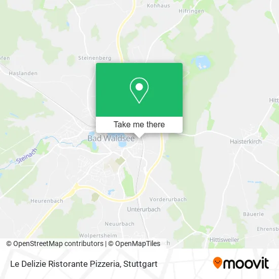 Карта Le Delizie Ristorante Pizzeria