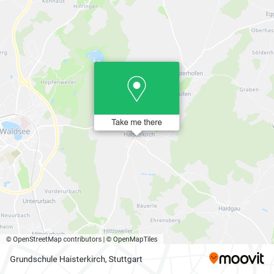 Grundschule Haisterkirch map