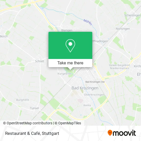 Карта Restaurant & Café
