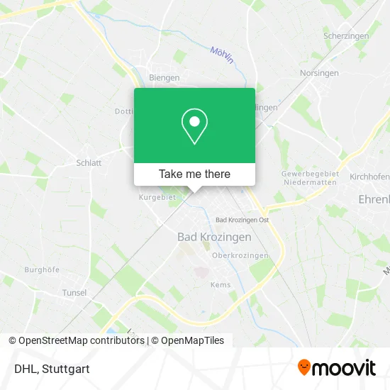 Карта DHL
