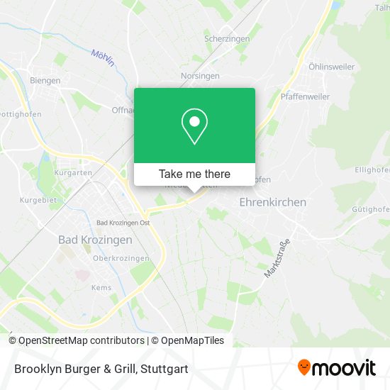 Brooklyn Burger & Grill map