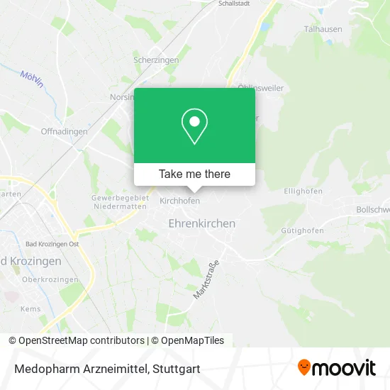 Карта Medopharm Arzneimittel