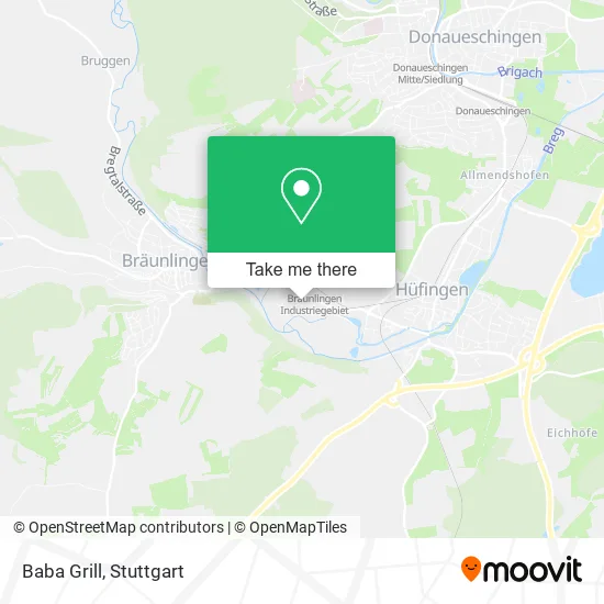 Карта Baba Grill