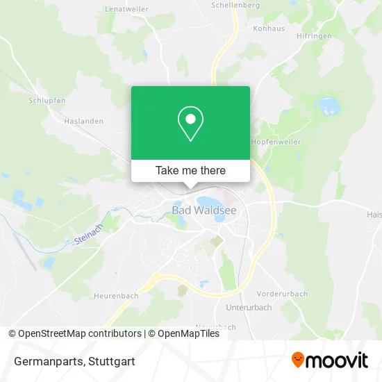 Карта Germanparts