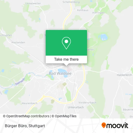 Карта Bürger Büro