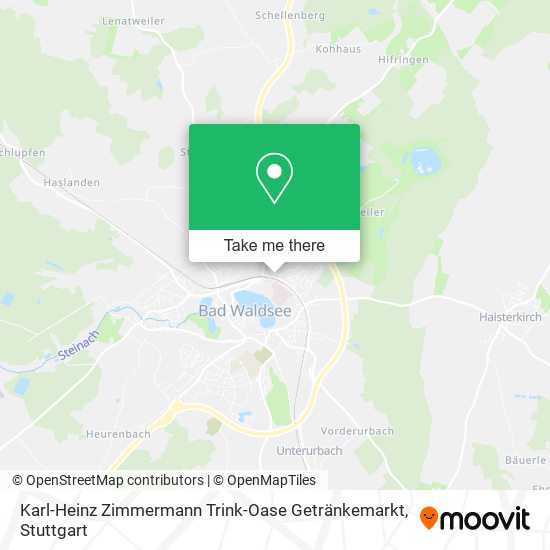 Карта Karl-Heinz Zimmermann Trink-Oase Getränkemarkt